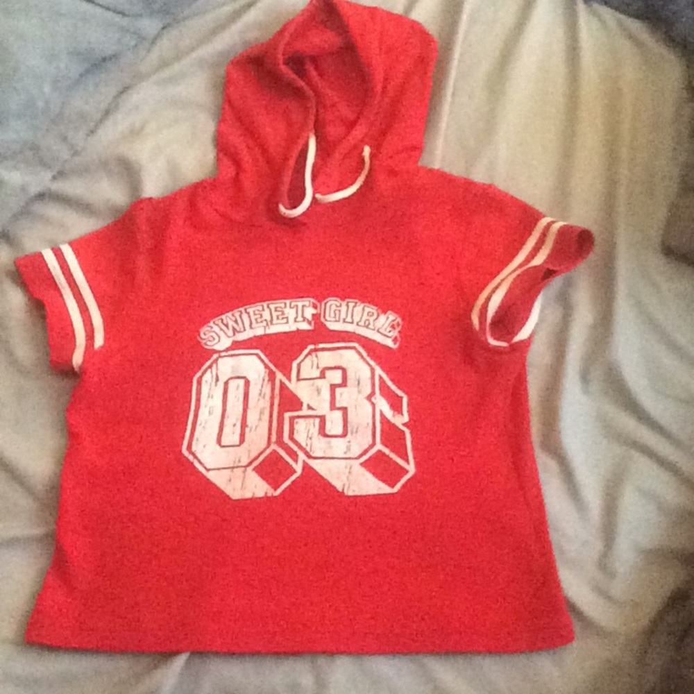 Hoodie crop top